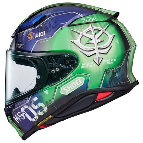 Shoei RF-1400 MS-05 Zaku I TC-11 Full-Face Motorcycle Helmet - photo 3