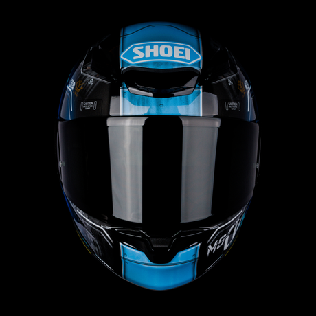 Shoei RF-1400 Ramba Ral's Bugu TC-2 Full-Face Motorcycle Helmet - photo 9