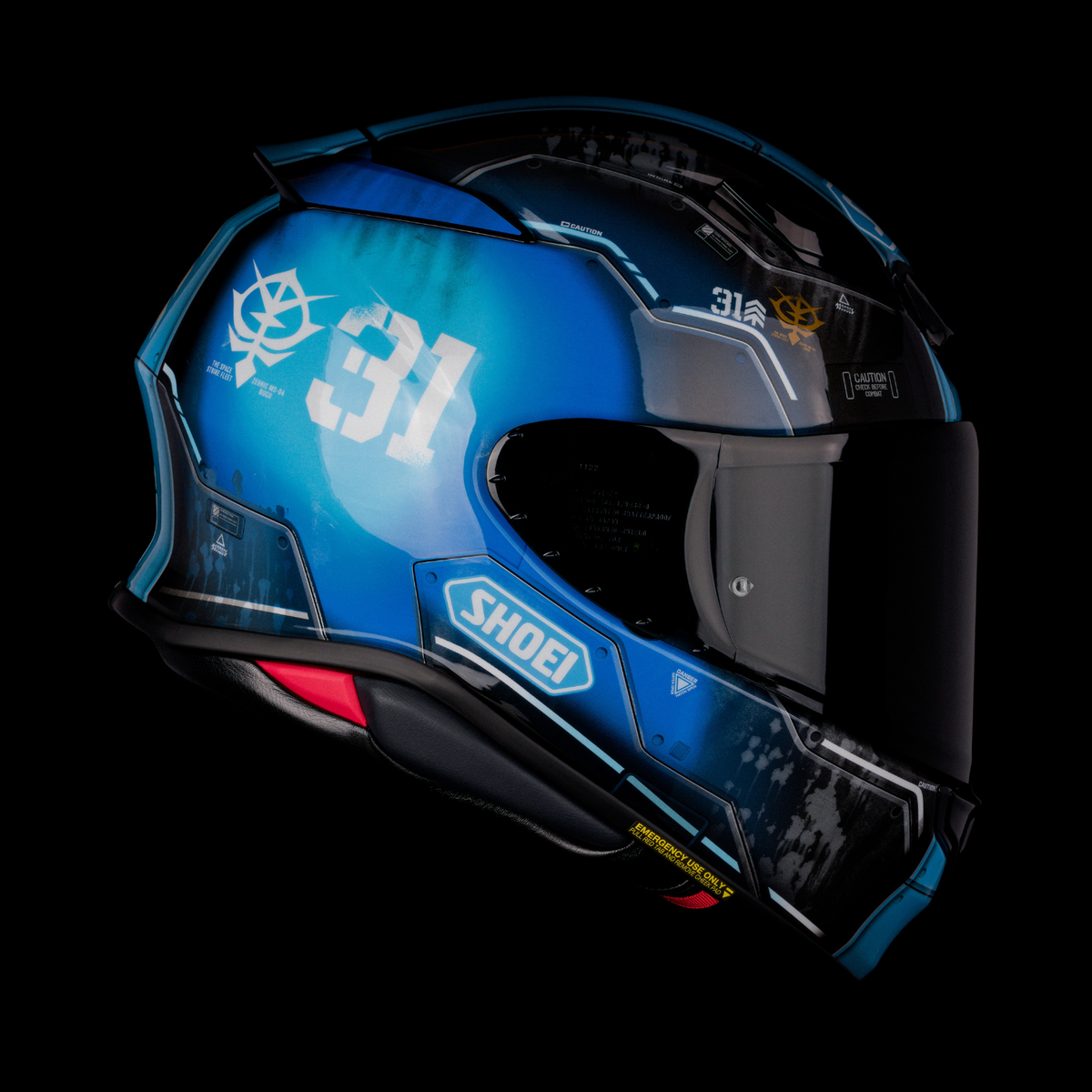 Shoei RF-1400 Ramba Ral's Bugu TC-2 Full-Face Motorcycle Helmet | AIM+ Shell & Pinlock EVO Included