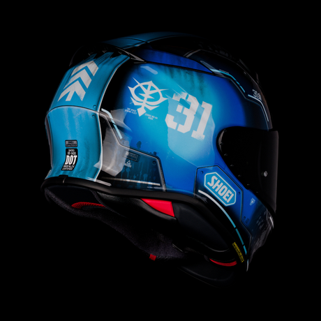 Shoei RF-1400 Ramba Ral's Bugu TC-2 Full-Face Motorcycle Helmet - photo 13