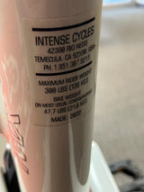 Intense - 2022 Tazer MX Expert White L/XL Demo