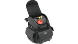 Saddlemen BR3400EX Motorcycle Sissy Bar Bag | 3,400 cu in, Adjustable Backrest & Rain Cover