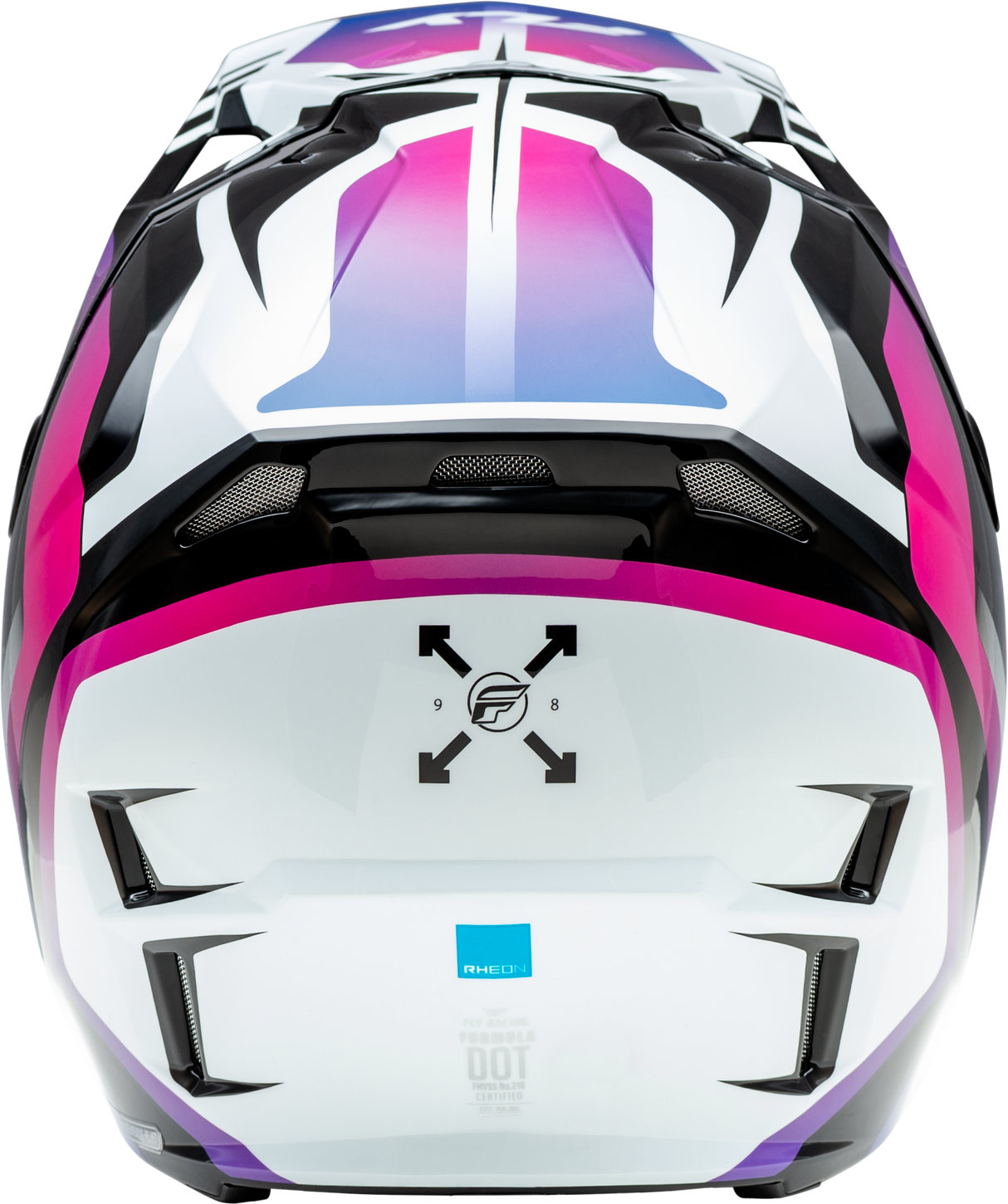 Formula Cp Krypton Helmet White/Black/Purple Lg - Cycle City Outdoors