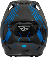 Youth Formula Carbon Tracer Helmet Blue/Black Yl - Cycle City Outdoors