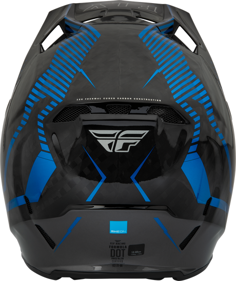 Formula Carbon Tracer Helmet Blue/Black Lg