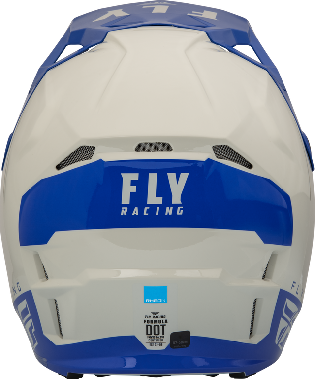 Formula Cp Slant Helmet Grey/Blue Xl - Cycle City Outdoors