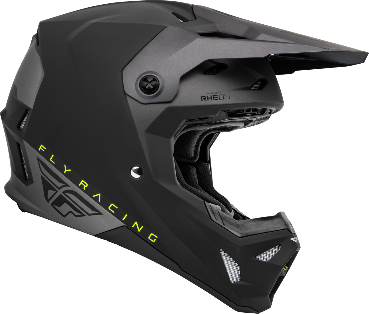 Formula Cp Slant Helmet Matte Black/Grey/Hi Vis Md - Cycle City Outdoors