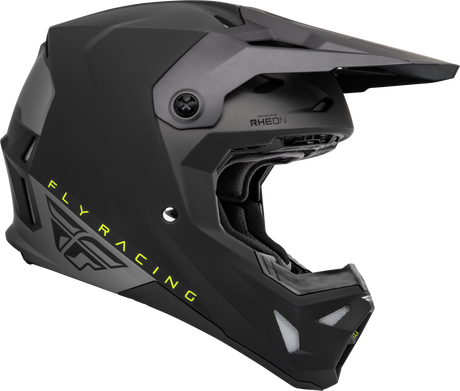 Formula Cp Slant Helmet Matte Black/Grey/Hi Vis Md - Cycle City Outdoors