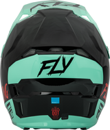 Youth Formula Cp S.E. Rave Helmet Black/Mint/Red Yl - Cycle City Outdoors