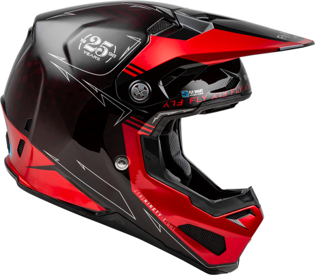Formula S Carbon Legacy Helmet Red Carbon/Black Xs - Cycle City Outdoors