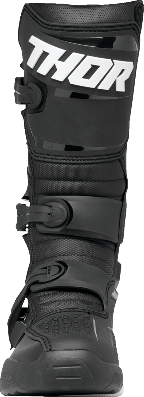 Thor Blitz XR Boots - Black/White - Size 7 3410-3073 - Cycle City Outdoors