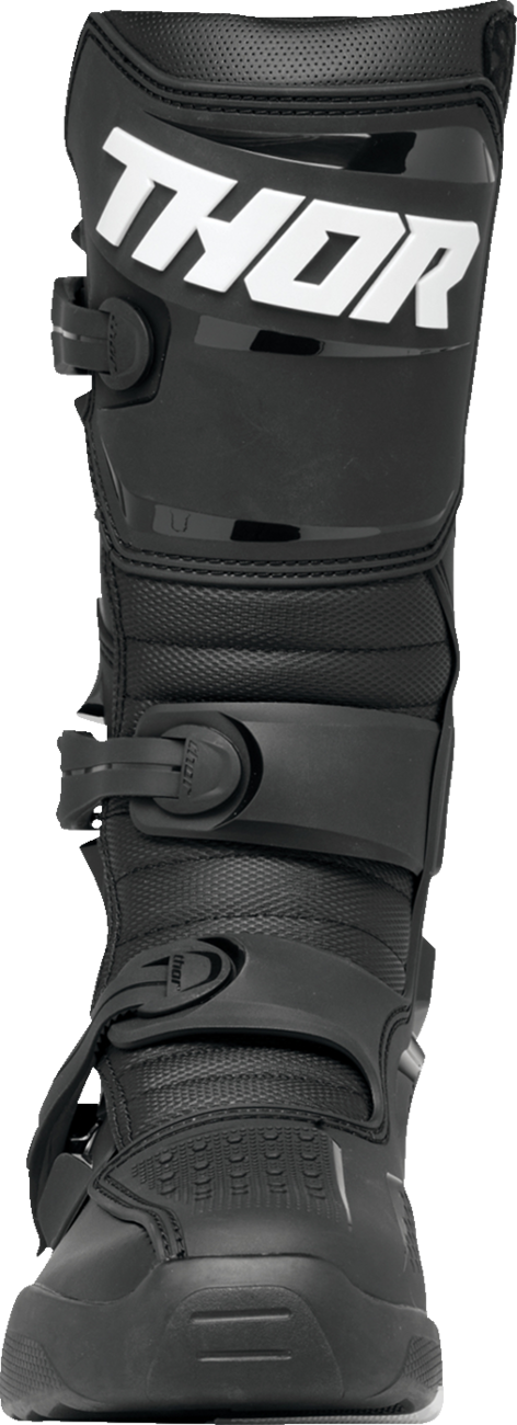 Thor Blitz XR Boots - Black/White - Size 9 3410-3075 - Cycle City Outdoors
