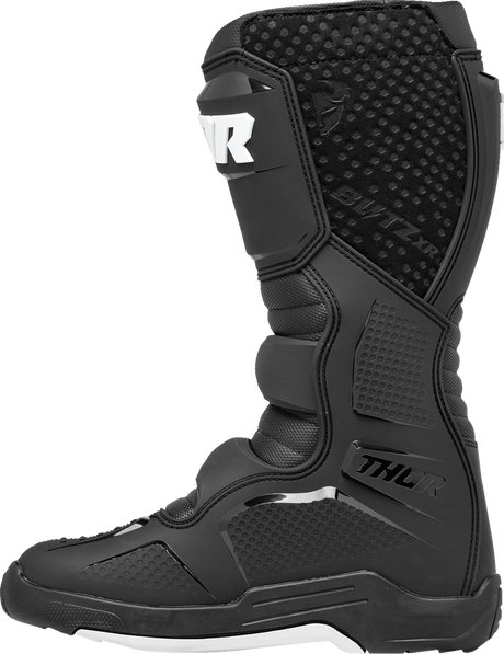 Thor Blitz XR Boots - Black/White - Size 7 3410-3073 - Cycle City Outdoors