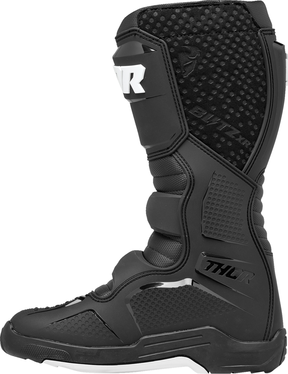 Thor Blitz XR Boots - Black/White - Size 8 3410-3074 - Cycle City Outdoors
