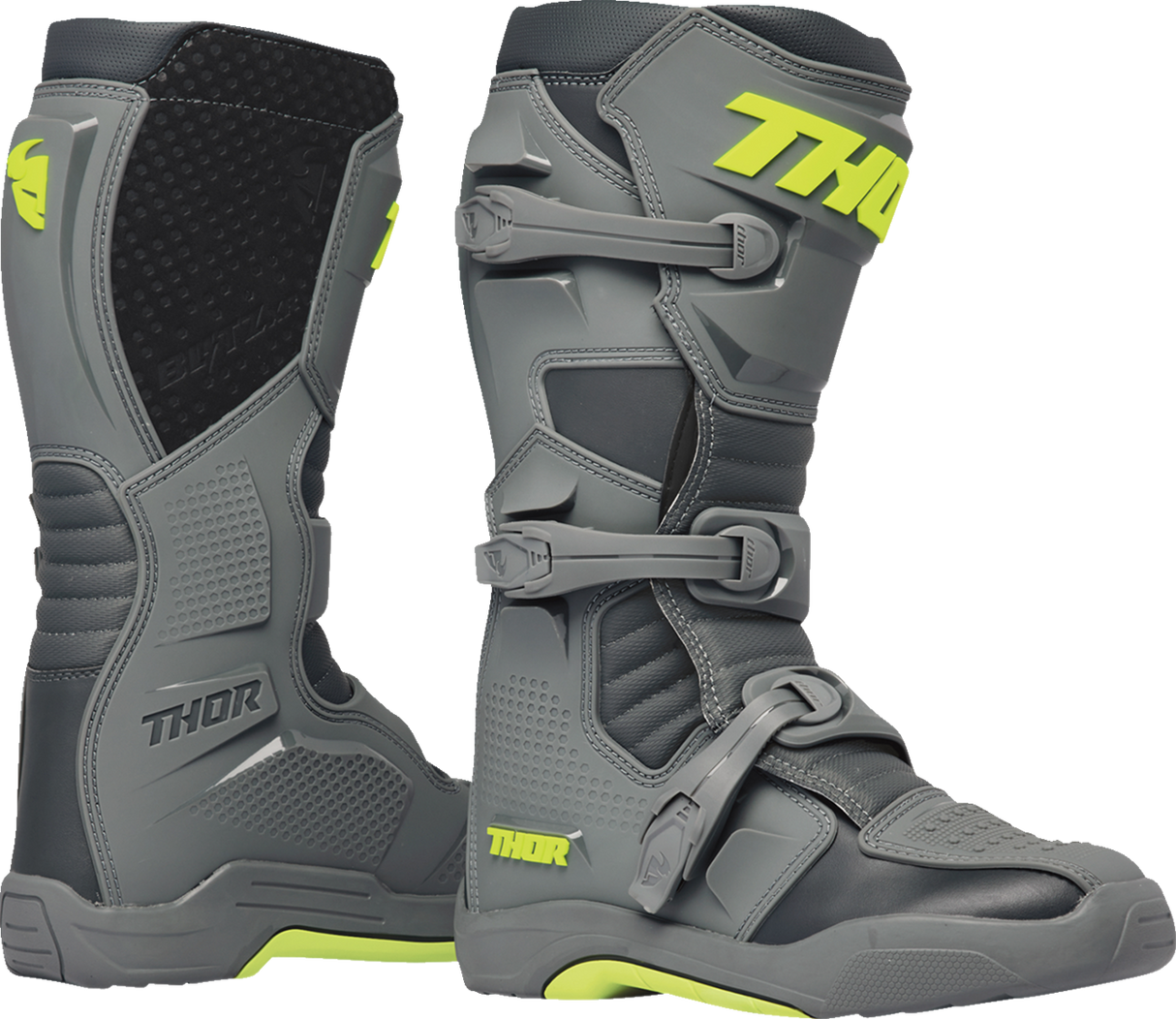 Thor Blitz XR Boots - Gray/Charcoal - Size 8 3410-3092 - Cycle City Outdoors