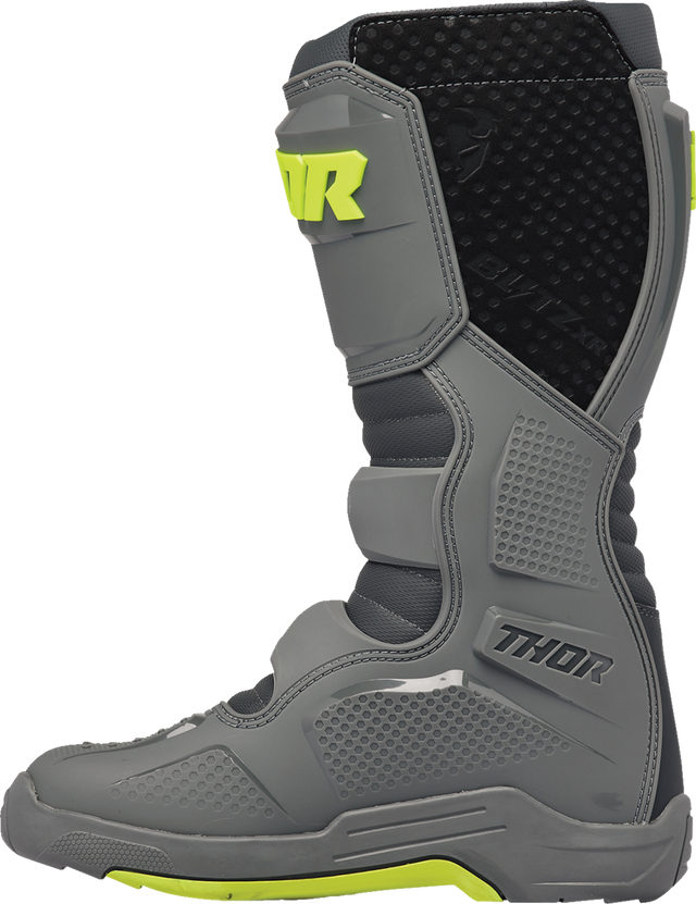 Thor Blitz XR Boots - Gray/Charcoal - Size 8 3410-3092 - Cycle City Outdoors