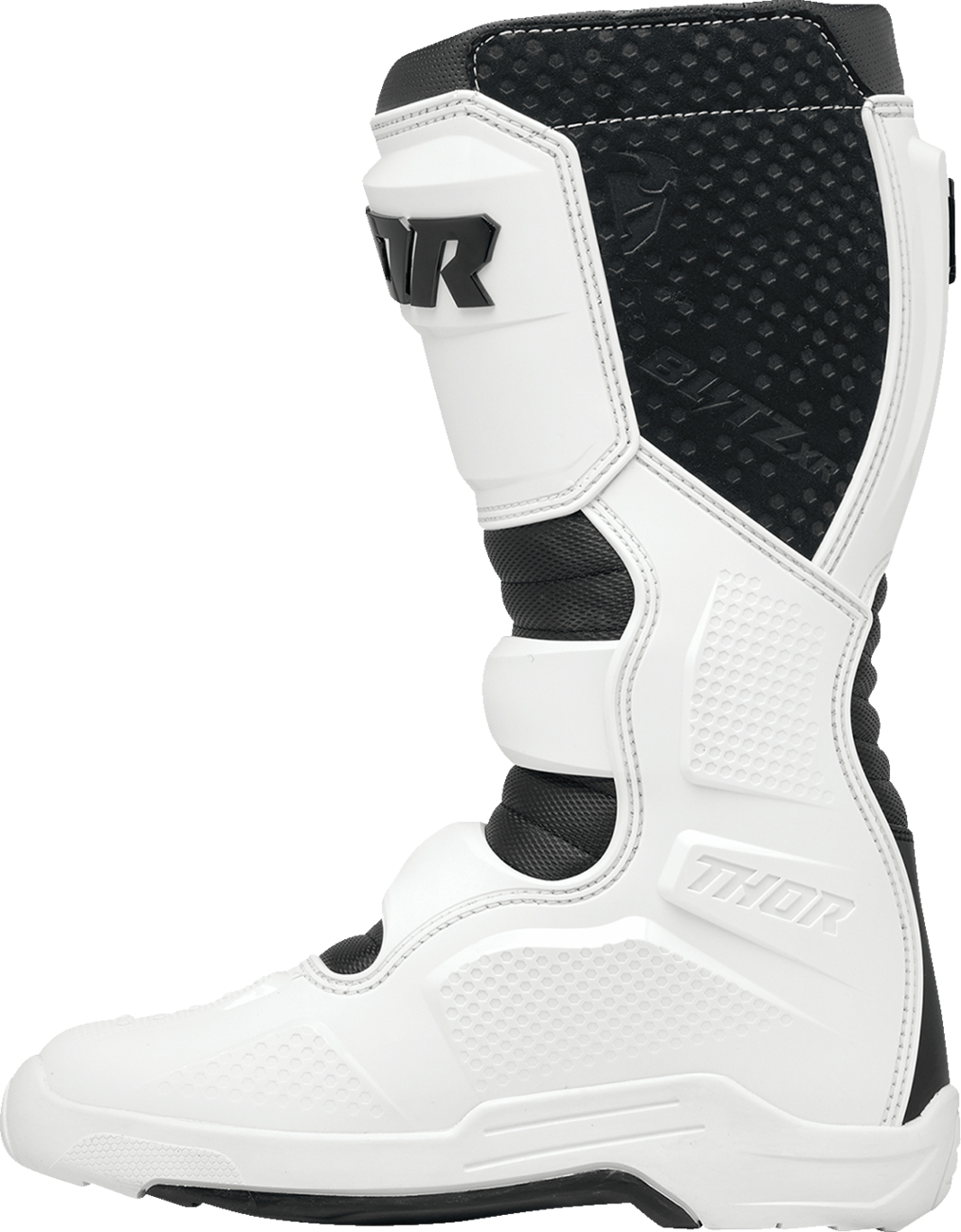 Thor Blitz XR Boots - White/Black - Size 10 3410-3103 - Cycle City Outdoors