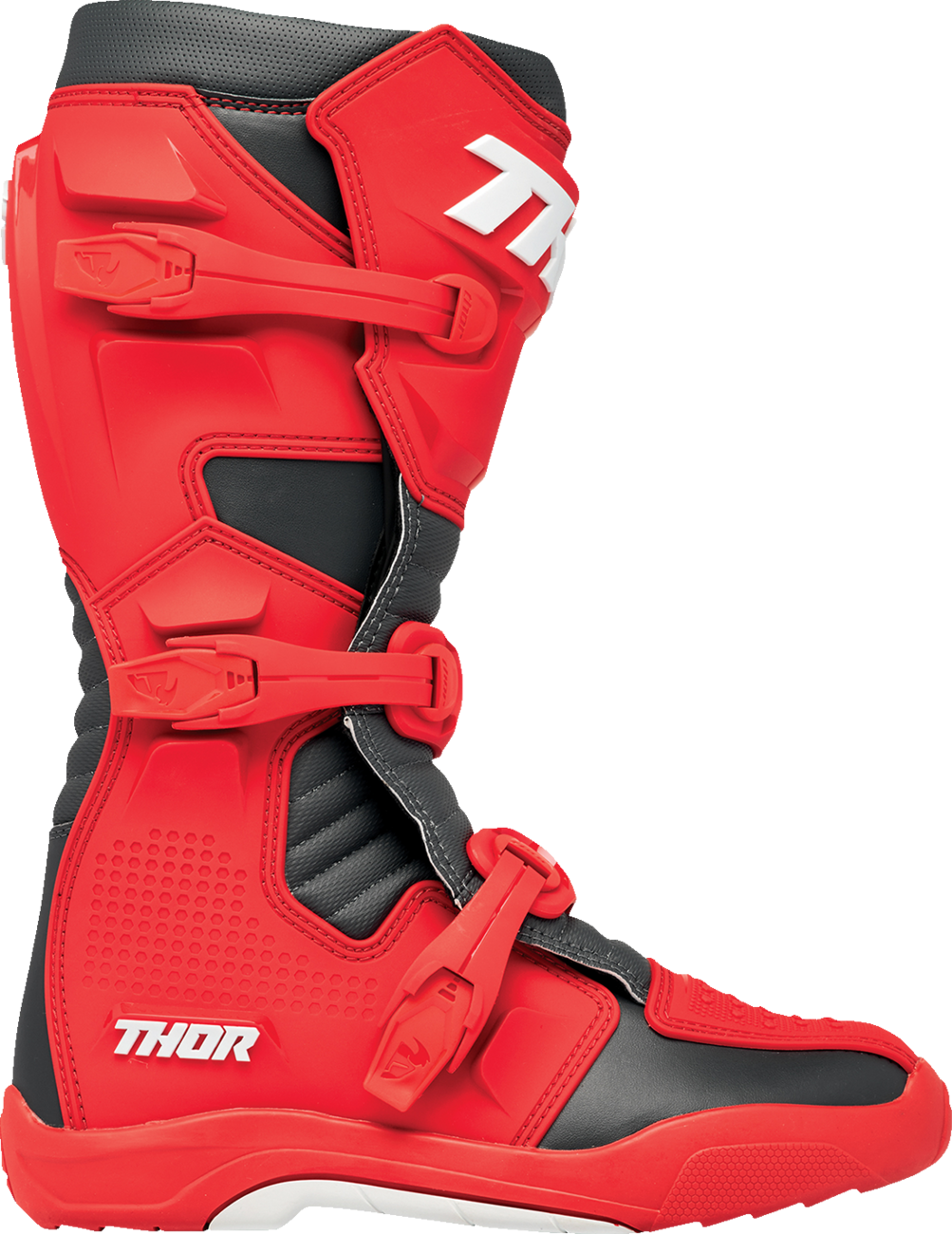 Thor Blitz XR Boots - Red/Charcoal - Size 9 3410-3111 - Cycle City Outdoors