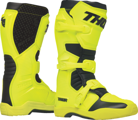 Thor Blitz XR Boots - Acid/Black - Size 14 3410-3125 - Cycle City Outdoors