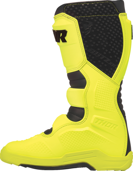 Thor Blitz XR Boots - Acid/Black - Size 13 3410-3124 - Cycle City Outdoors