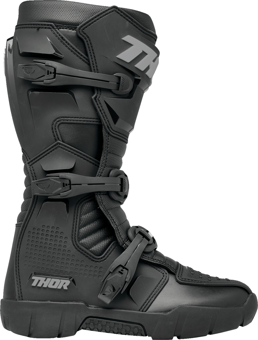 Thor Blitz XR Trail Boots - Black/Gray - Size 14 3410-3134 - Cycle City Outdoors