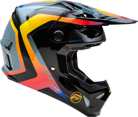 Formula Cp Krypton Helmet Grey/Black/Electric Fade Xl - Cycle City Outdoors