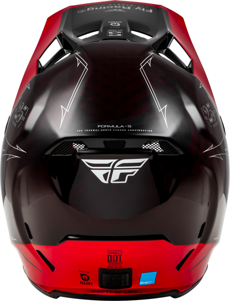 Formula S Carbon Legacy Helmet Red Carbon/Black Xs - Cycle City Outdoors