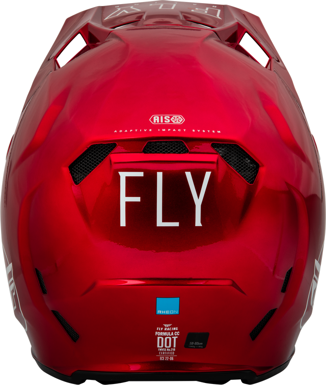 Formula Cc Centrum Helmet Metallic Red/White Lg - Cycle City Outdoors