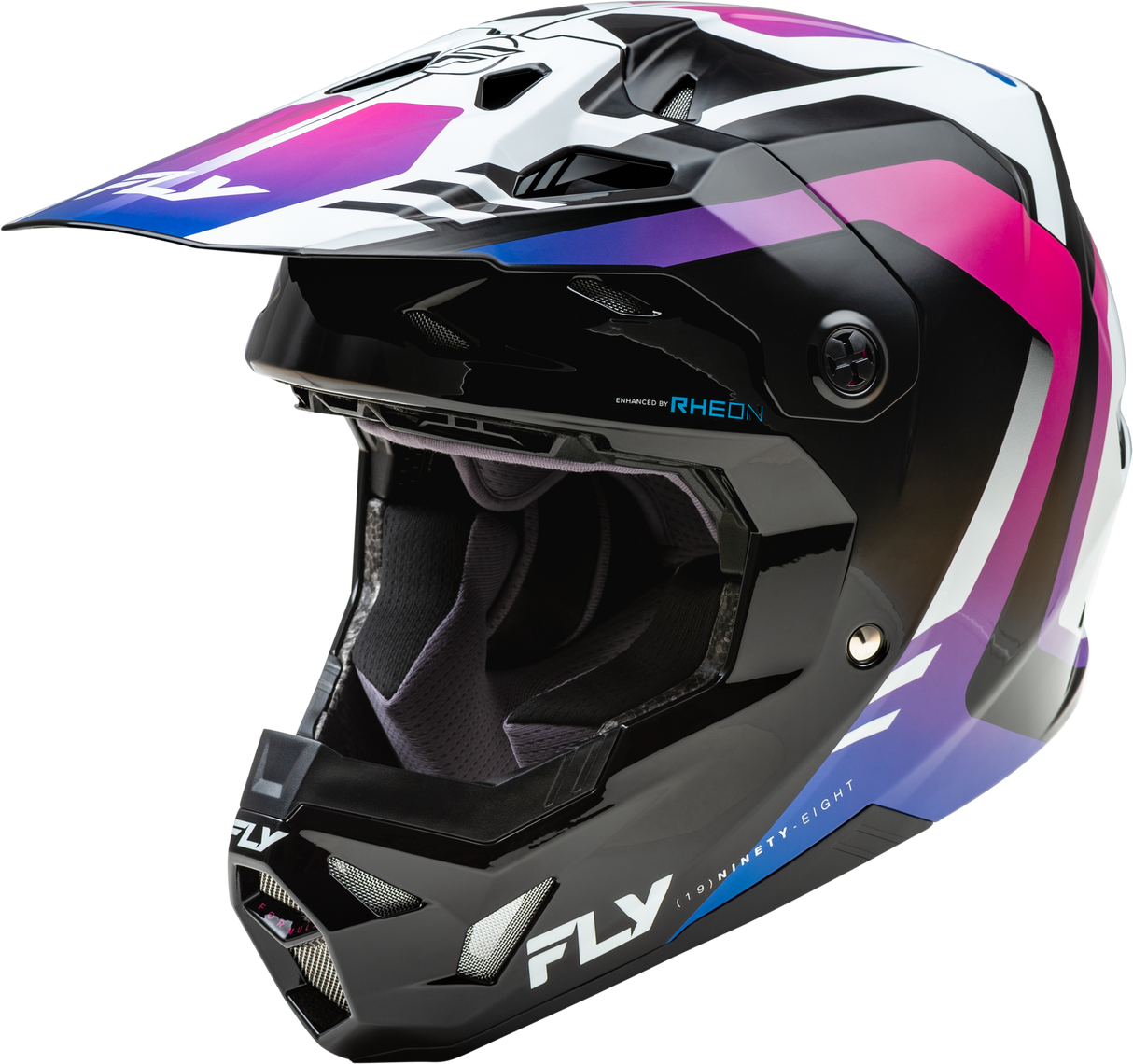 Formula Cp Krypton Helmet White/Black/Purple Lg - Cycle City Outdoors