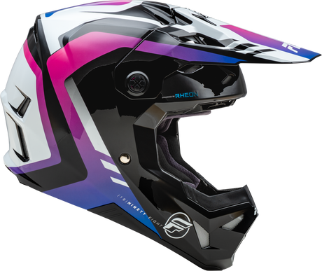Formula Cp Krypton Helmet White/Black/Purple Xl - Cycle City Outdoors