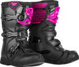 Youth Maverik Boots Pink/Black Sz 05 - Cycle City Outdoors