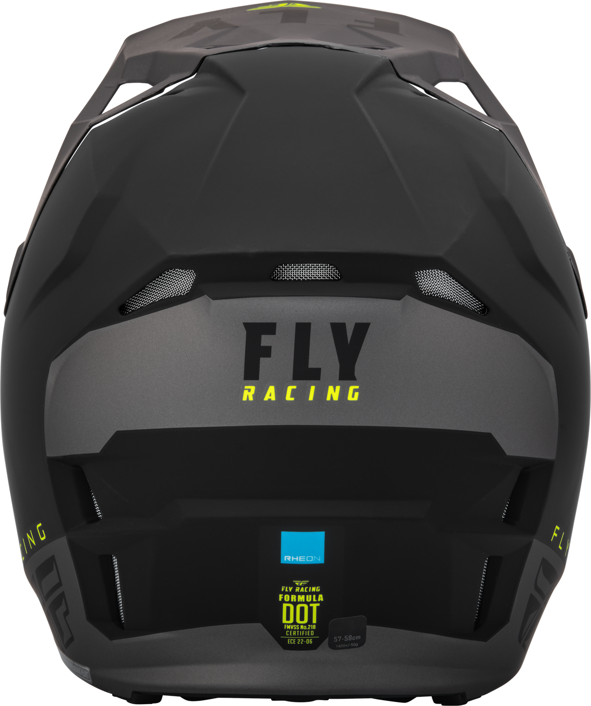 Formula Cp Slant Helmet Matte Black/Grey/Hi Vis Md - Cycle City Outdoors