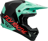 Youth Formula Cp S.E. Rave Helmet Black/Mint/Red Yl - Cycle City Outdoors