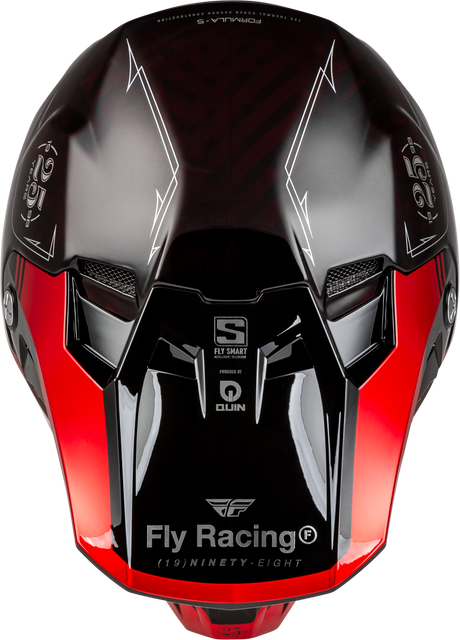 Formula S Carbon Legacy Helmet Red Carbon/Black Xs - Cycle City Outdoors