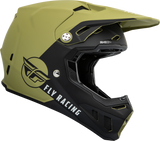 Youth Formula Cc Centrum Helmet Matte Olive Grn/Blk Yl - Cycle City Outdoors