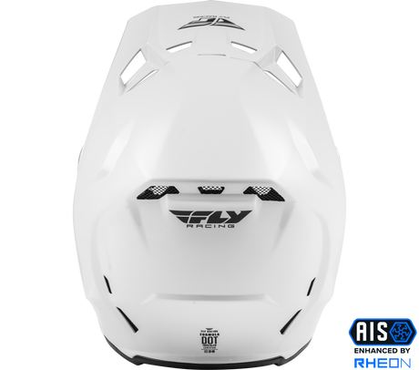 Formula Carbon Solid Helmet White Lg