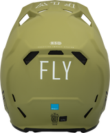 Youth Formula Cc Centrum Helmet Matte Olive Grn/Blk Yl - Cycle City Outdoors