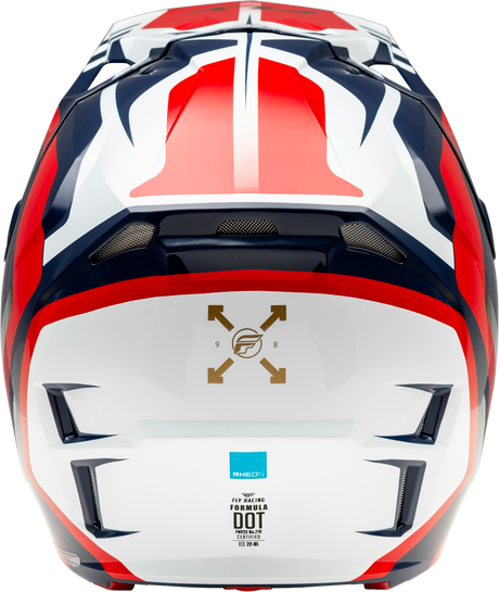 Formula Cp Krypton Helmet Red/White/Navy Md - Cycle City Outdoors