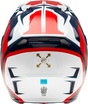 Formula Cp Krypton Helmet Red/White/Navy Md - Cycle City Outdoors