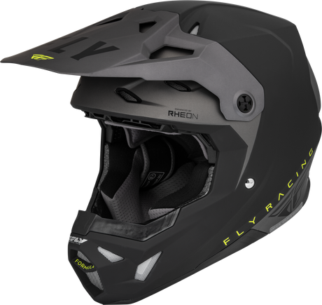 Formula Cp Slant Helmet Matte Black/Grey/Hi Vis Md - Cycle City Outdoors
